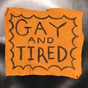Orange Gay and Tired Patch
